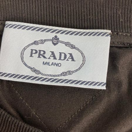  PRADA プラダ プリント 花柄Tシャツ 半袖シャツ SIZE XS 35838 S161 1XGP ブラック