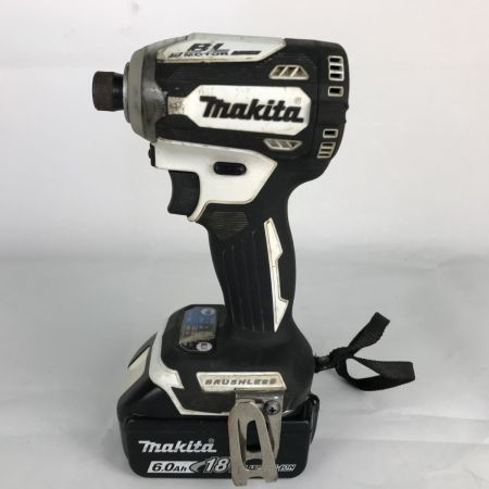  MAKITA マキタ インパクトドライバ 充電器・充電池2個・ケース付 コードレス 18v 6.0Ah TD171DRGX ホワイト