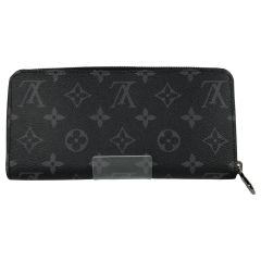  LOUIS VUITTON ルイヴィトン 長財布 ジッピーウォレット モノグラム ホリゾンタル M11611 ブラック Aランク