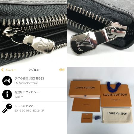  LOUIS VUITTON ルイヴィトン 長財布 ジッピーウォレット モノグラム ホリゾンタル M11611 ブラック
