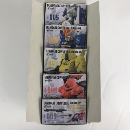   ガンダムコンバージ5箱 GUNDAM CONVERGE #Plus02 ＋005 ＋006 ＋007 ＋008 ＋009