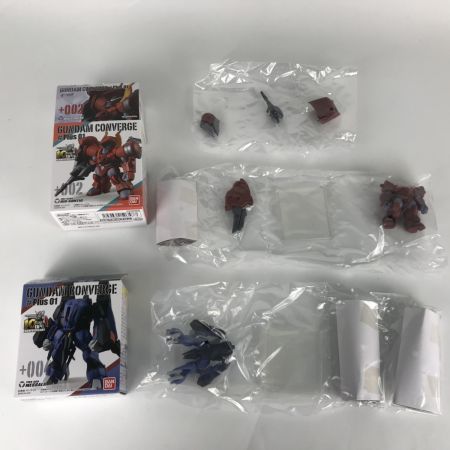  バンダイ FW GUNDAM CONVERGE ♯Plus01 ガンダムコンバージ6体 001 002 003 004