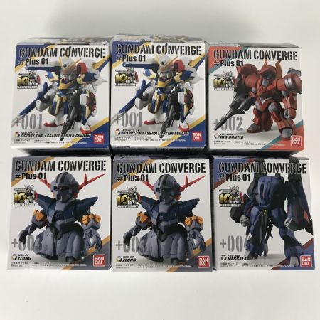  バンダイ FW GUNDAM CONVERGE ♯Plus01 ガンダムコンバージ6体 001 002 003 004
