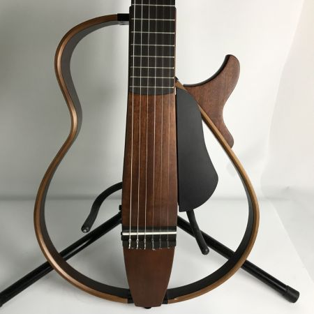  YAMAHA ヤマハ サイレントギター 着脱式フレーム ケース/アダプタ-/説明書 SLG200N NT