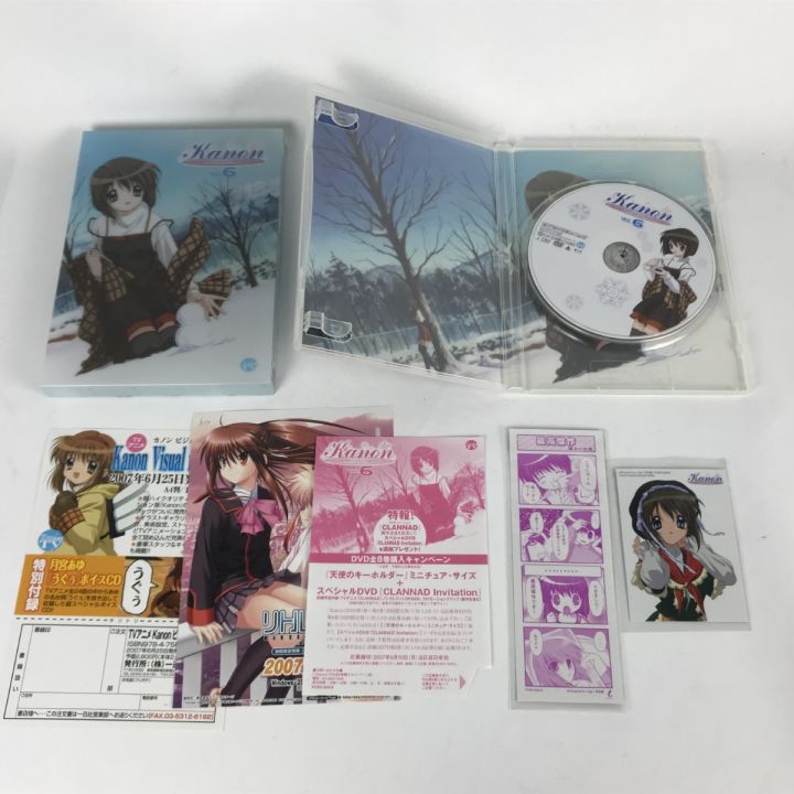 Kanon カノン 初回全8巻セット DVDセット 特典付き - 中古デジタル機器