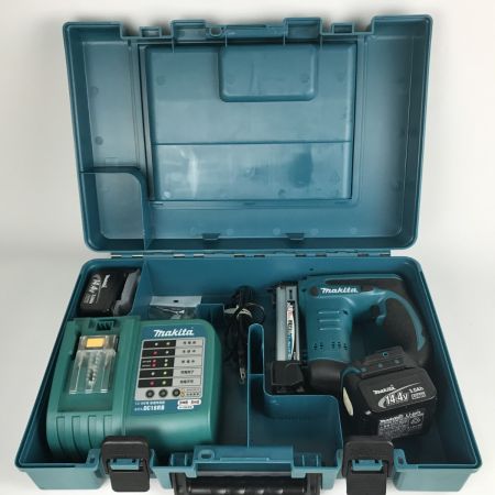  MAKITA マキタ コードレス式電動タッカ 充電器（DC18RB）充電池2個 ケース付 ST120D ケース割れ有
