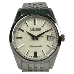 ■■ CITIZEN シチズン ザ・シチズン クォーツ メンズ腕時計 箱・コマ付 A660-T006591 ホワイト Bランク