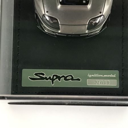   トヨタ イグニッションモデル ミニカー Toyota Supra (JZA80) RZ Gray Metallic
