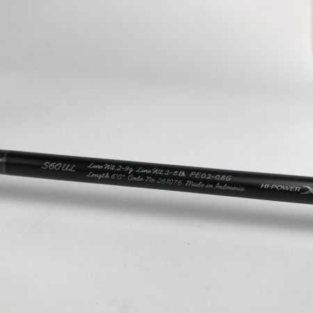  SHIMANO シマノ ２４トラウトワンNS Ｓ６０ＵＬ 24TROUT ONE NS 261076