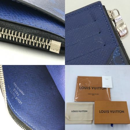  LOUIS VUITTON ルイヴィトン カードケース モノグラム タイガラマ 箱・布袋付 M30270 コバルト
