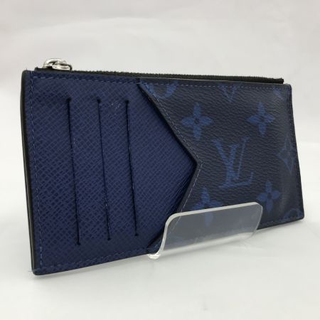  LOUIS VUITTON ルイヴィトン カードケース モノグラム タイガラマ 箱・布袋付 M30270 コバルト