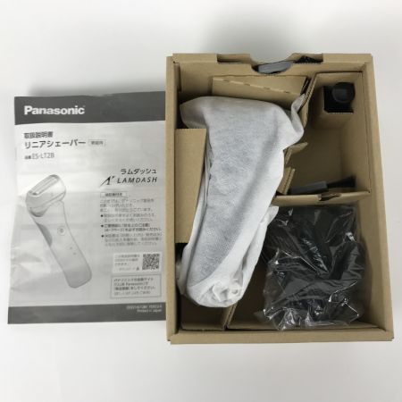  Panasonic パナソニック ラムダッシュ3枚刃 電気シェーバー リニアシェーバー 2023年製 ES-LT2B 未使用品