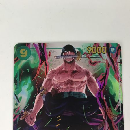   ワンピースカード OP06-118 ロロノア・ゾロ SEC パラレル