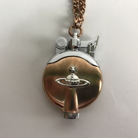  Vivienne Westwood オイルライター ネックレス 90VL ピンクゴールド