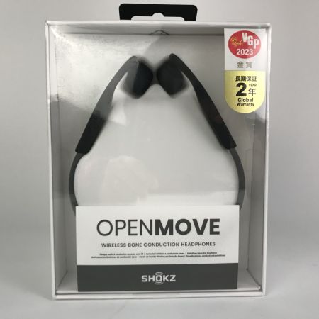  SHOKZ 骨伝導ワイヤレスイヤホン SHOKZ 未開封品 AFT-EP-000022 グレー