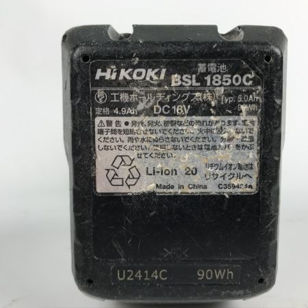  HiKOKI ハイコーキ コードレス式インパクトドライバ 18v バッテリー1個付き WH18DC