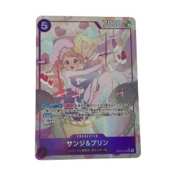 ■■  ワンピースカード EB02-035 サンジ＆プリン SR パラレル Aランク