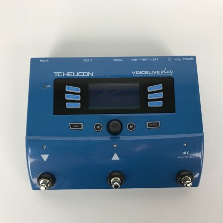  TC HELICON VoiceLive Play ボーカル用エフェクター ブルー