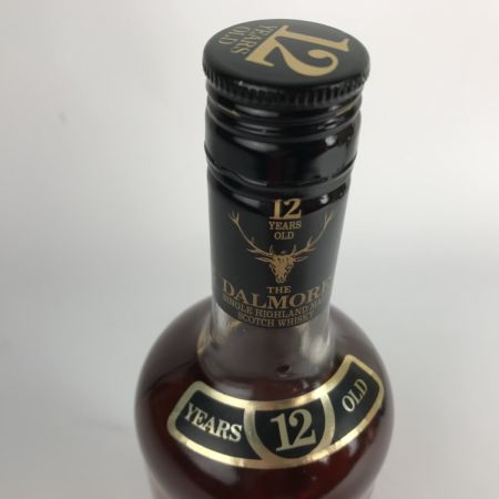  DALMORE DALMORE ダルモア ウィスキー スコッチ 12年 750ml 43% 未開栓 未開栓