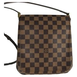 ■■ LOUIS VUITTON ルイヴィトン ショルダーバッグ ダミエ ミュゼット・サルサ N51300 ダミエキャンバス Bランク