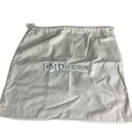  J&M DAVIDSON カーニバル フリンジバッグ アイボリー 布袋付