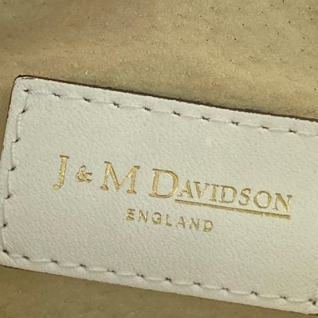  J&M DAVIDSON カーニバル フリンジバッグ アイボリー 布袋付