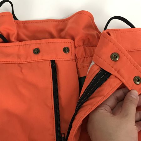  MAC GREEN リンタロウ チェーンソー作業用スーツ セットアップ Mサイズ MT541／MT517 グリーン×オレンジ