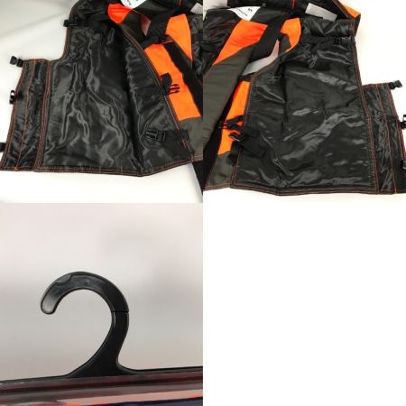  Husqvarna ハスクバーナ 防護ズボン Chaps SHORT FUNCTIONAL EST1689 オレンジ×ブラック