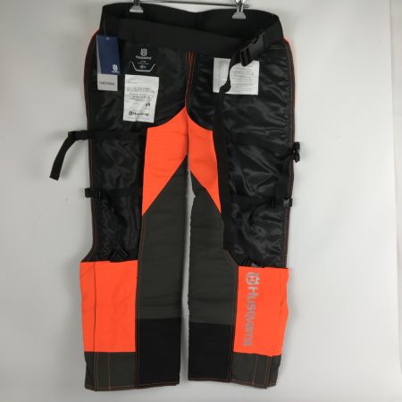  Husqvarna ハスクバーナ 防護ズボン Chaps SHORT FUNCTIONAL EST1689 オレンジ×ブラック