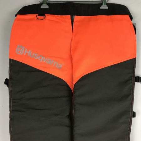  Husqvarna ハスクバーナ 防護ズボン Chaps SHORT FUNCTIONAL EST1689 オレンジ×ブラック