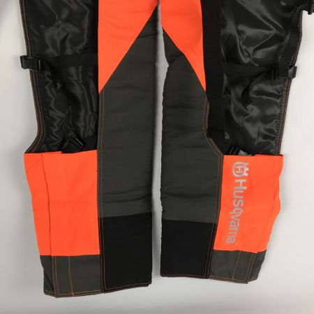  Husqvarna ハスクバーナ 防護ズボン Chaps SHORT FUNCTIONAL EST1689 オレンジ×ブラック