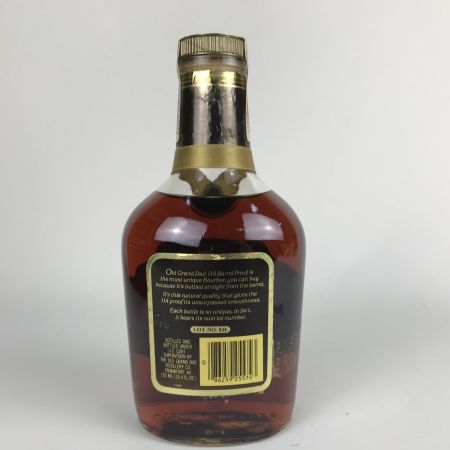   オールドグランダッド114 OLD GRAND DAD 57% LOT NO18 アメリカンウイスキー 箱付 未開栓 未開栓