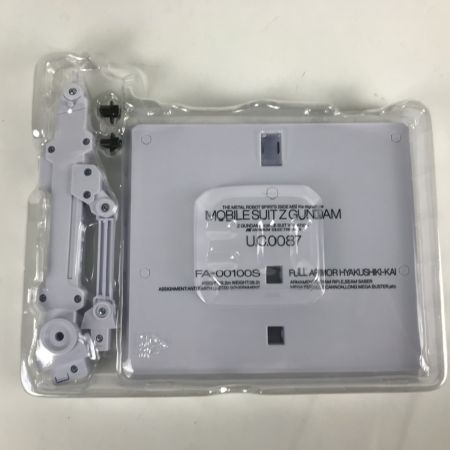  BANDAI バンダイ METAL ROBOT魂 フルアーマー百式改＆百式改 魂ウェブ商店 取説欠品