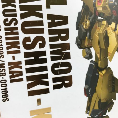  BANDAI バンダイ METAL ROBOT魂 フルアーマー百式改＆百式改 魂ウェブ商店 取説欠品