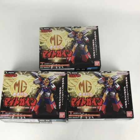   SMP 勇者特急マイトガイン 食玩 全3種セット 1.ガイン＆マイトウィング 2.ロコモライザーA 3.ロコモライザーB