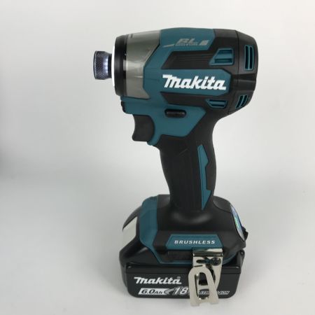  MAKITA マキタ インパクトドライバー 充電器・充電池2個付 コードレス式18v TD173DRGX ブルー 未使用品