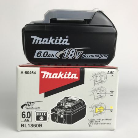  MAKITA マキタ リチウムイオンバッテリー 18V 6.0A BL1860B 未使用