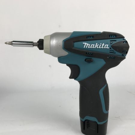  MAKITA マキタ インパクトドライバ  充電器・充電池1個・ケース付 10.8v 640060 TD090DWX ブルー
