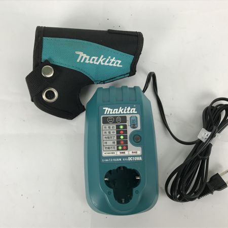  MAKITA マキタ インパクトドライバ  充電器・充電池1個・ケース付 10.8v 640060 TD090DWX ブルー
