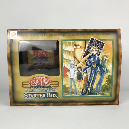   遊戯王 スターターボックス カード内容違い有 箱日焼け有 欠品有
