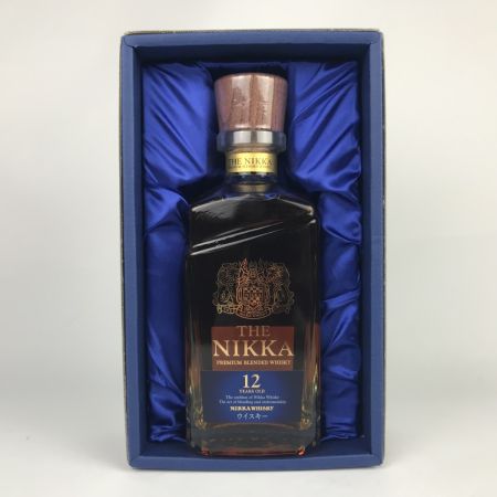 【北海道内限定発送】 NIKKA WHISKY ニッカウイスキー ザ・ニッカ 700ml THE NIKKA 12年 43度 箱付 未開栓 未開栓