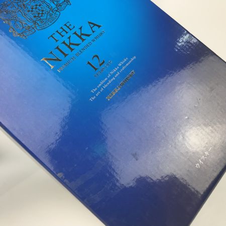 【北海道内限定発送】 NIKKA WHISKY ニッカウイスキー ザ・ニッカ 700ml THE NIKKA 12年 43度 箱付 未開栓 未開栓