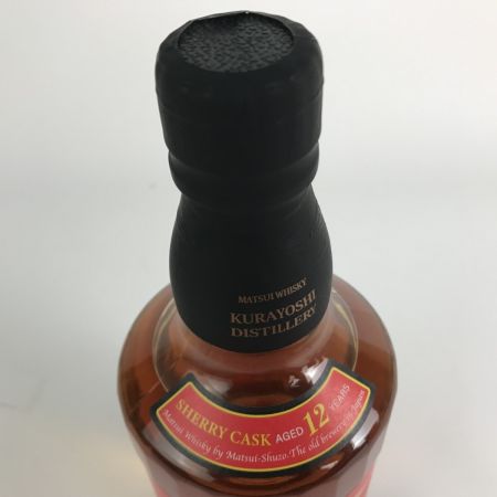 【北海道内限定発送】  倉吉 シェリーカスク 12年 マツイブレンデッドウィスキー 700ml 43度 未開栓