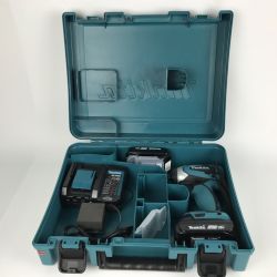 ■■ MAKITA マキタ コードレス式インパクトドライバー 充電器・充電池2個・ケース付 18v 1.5Ah TD146DX グリーン Aランク
