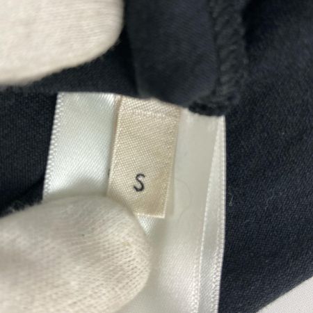  CELINE セリーヌ フロントロゴ クラシックロゴ クルーネック半袖シャツ Sサイズ レディース 2X314916G ブラック