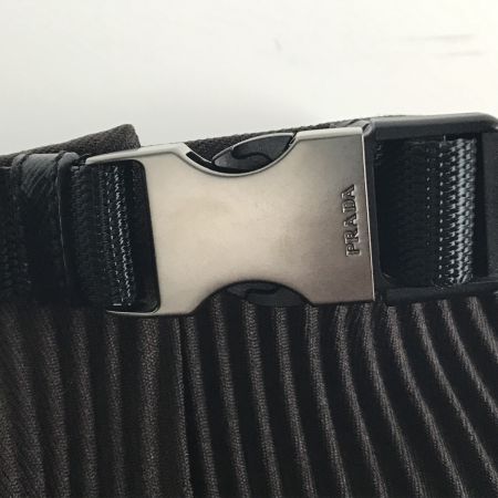  PRADA プラダ ロングスカート プリーツスカート Sサイズ 36S P175RH S202 10ES ダークブラウン