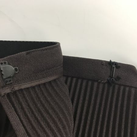  PRADA プラダ ロングスカート プリーツスカート Sサイズ 36S P175RH S202 10ES ダークブラウン