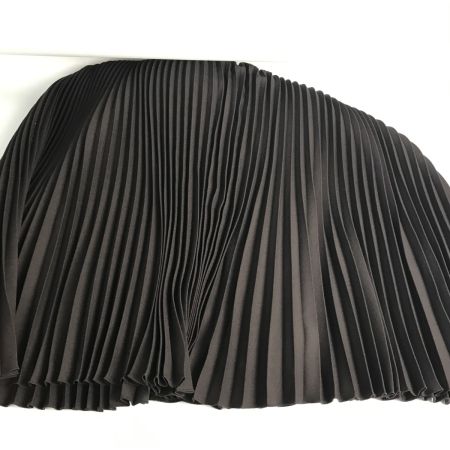  PRADA プラダ ロングスカート プリーツスカート Sサイズ 36S P175RH S202 10ES ダークブラウン