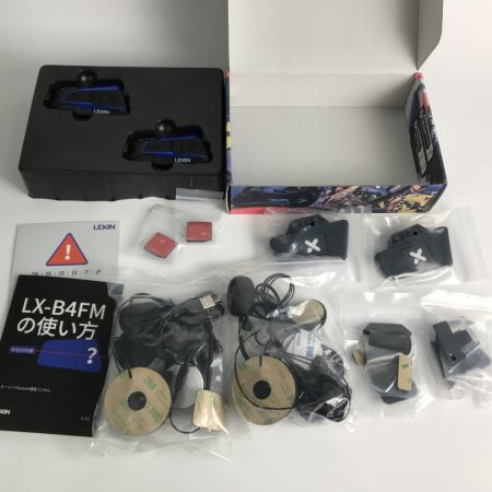   バイク用インカム LEXIN B4FM Dual Pack 2個入り4箱セット Bluetoothインカム