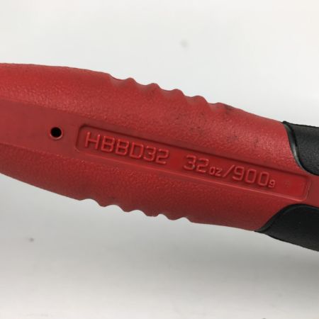  Snap-on スナップオン HBBDシリーズボールビーンハンマー 重量:32oz HBBD32 レッド